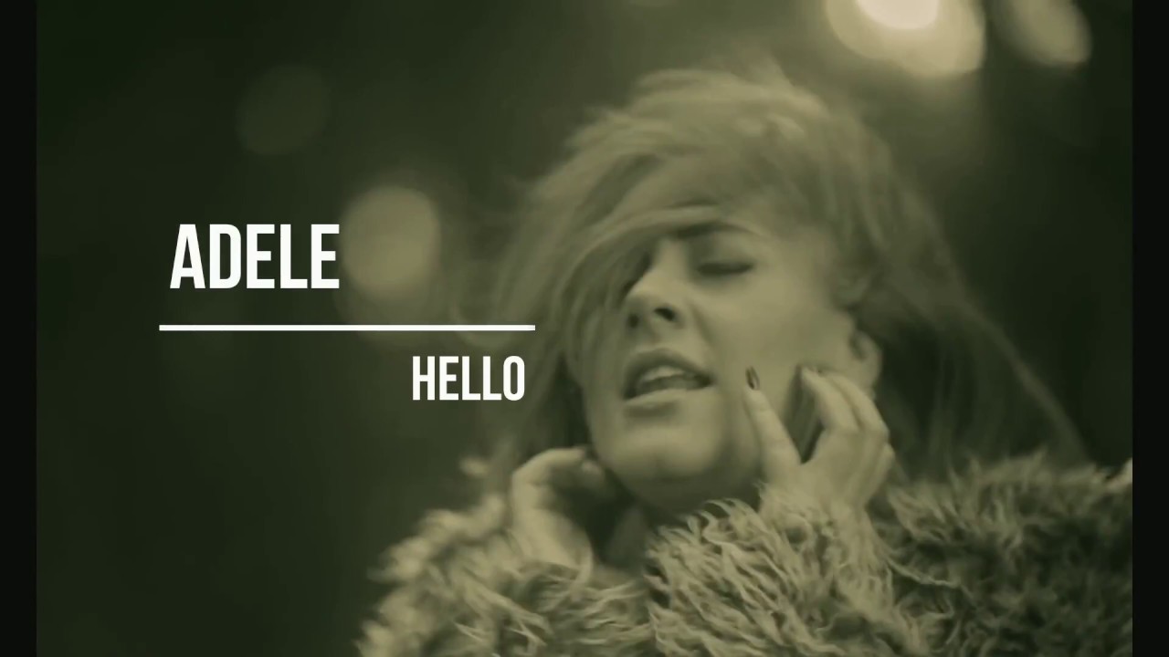 Adele Hello ∣ Türkçe Ve İngilizce Sözleri ( Lyrics ) -  Turkish And English Subtitle