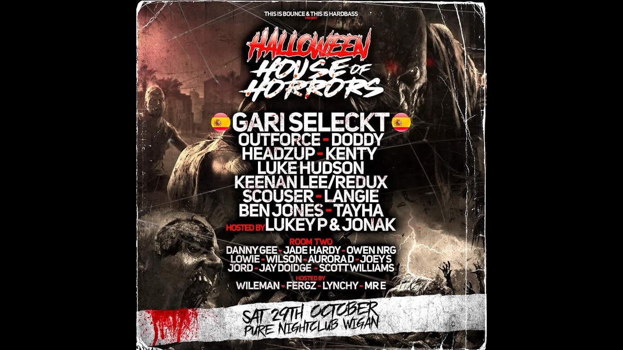 Halloween House Of Horrors @ Pure Nightclub Wigan 2022 - Dj Scouser Set