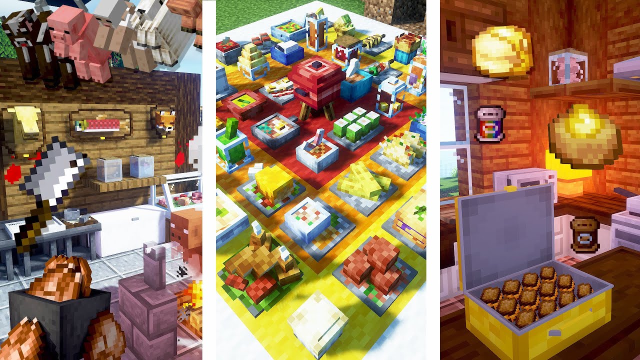 The Best Food and Cooking mods for Minecraft 1.20.1!