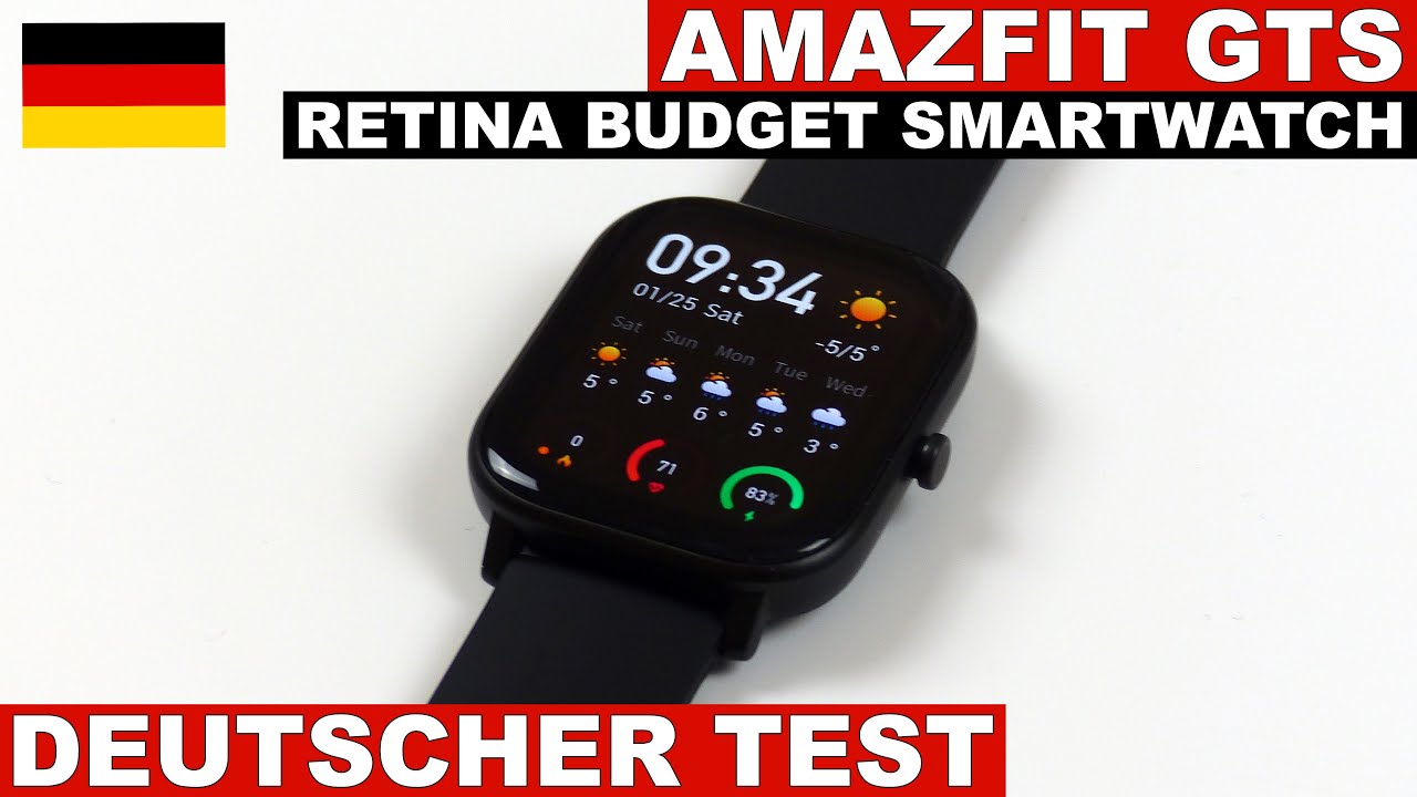 Amazfit GTS Testbericht (Deutsch)
