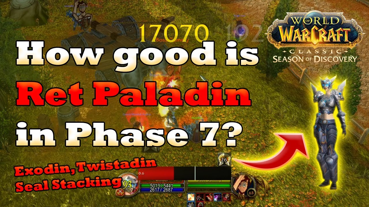 How good is Ret Paladin in Phase 7? Testing all Playstyles [WoW SoD PTR]