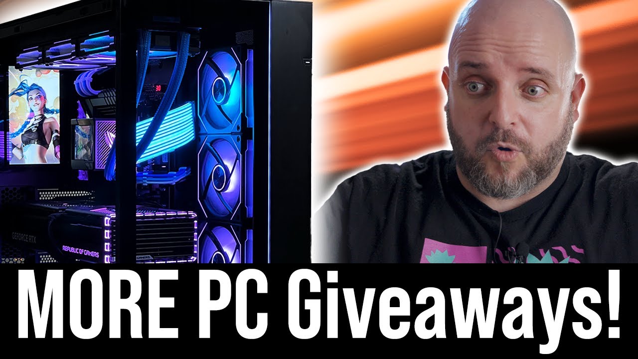 Two Custom Gaming PC Giveways Wasn't Enough...Now it's THREE! (Two of Them Have an RTX 4090!)