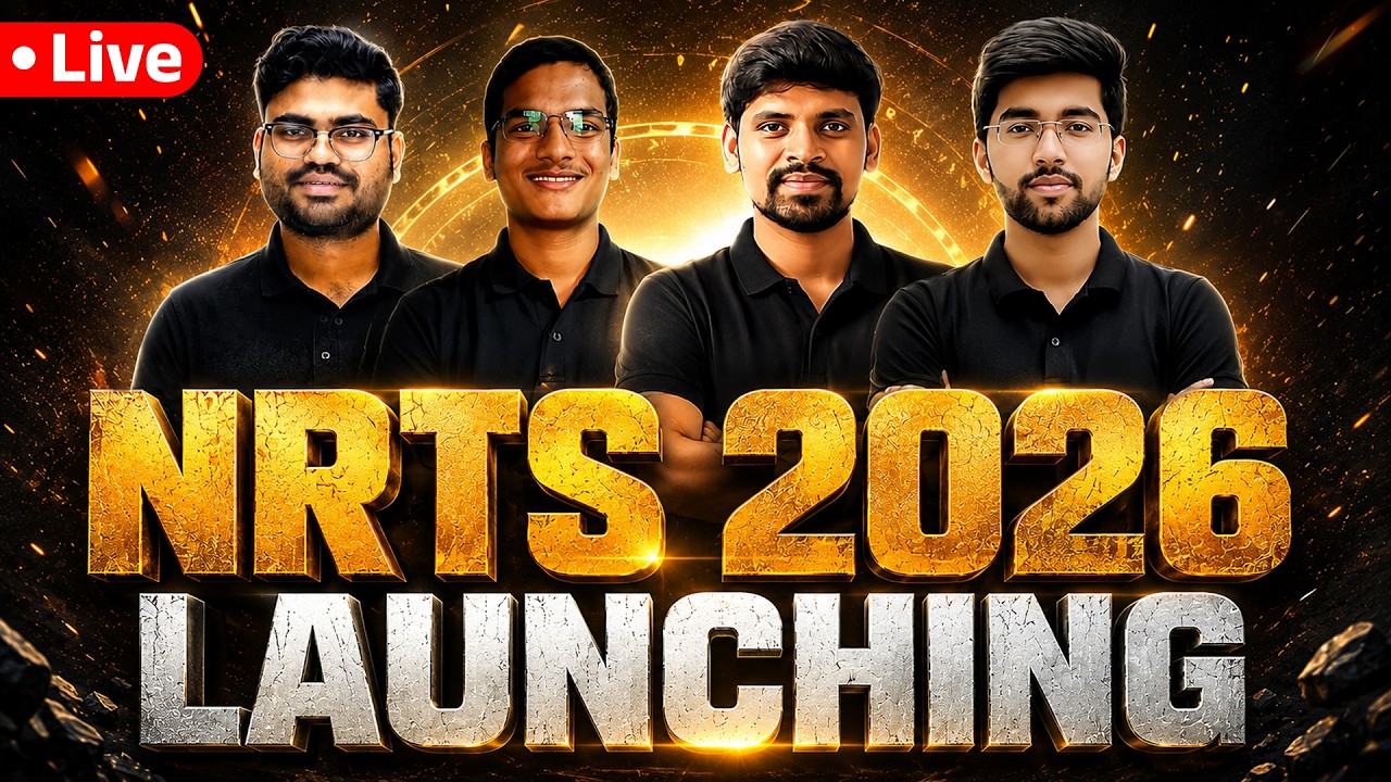 NRTS 2026 Official Launch 🔥 | Best Batch for NRTS Scholarship Exam 2026