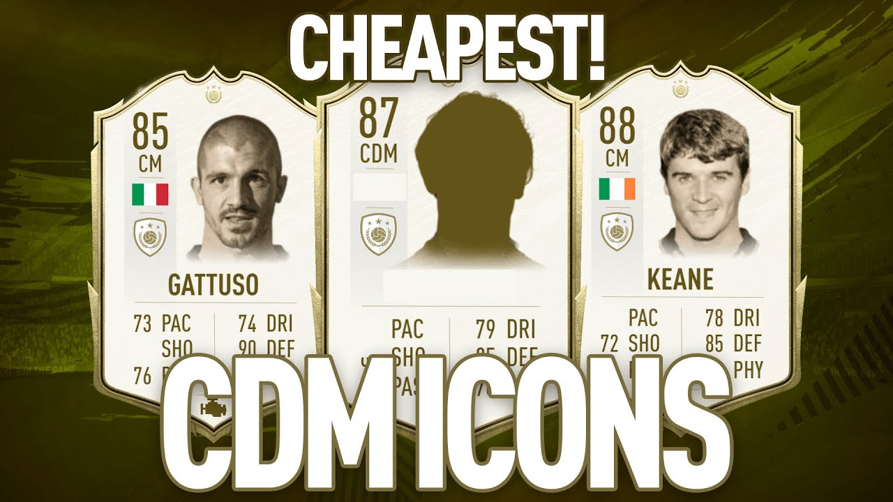 CHEAPEST ICON CDMS TO FIT YOUR SQUADS - FIFA 20 ULTIMATE TEAM