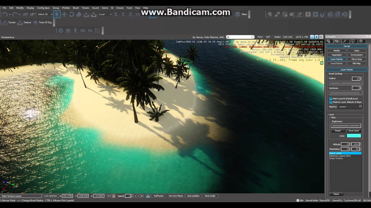 Real Caribbean Sea in CryEngine 3