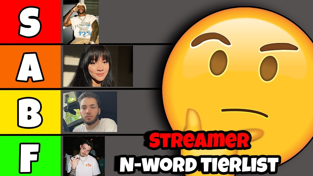 Ranking How Streamers Say the N-Word