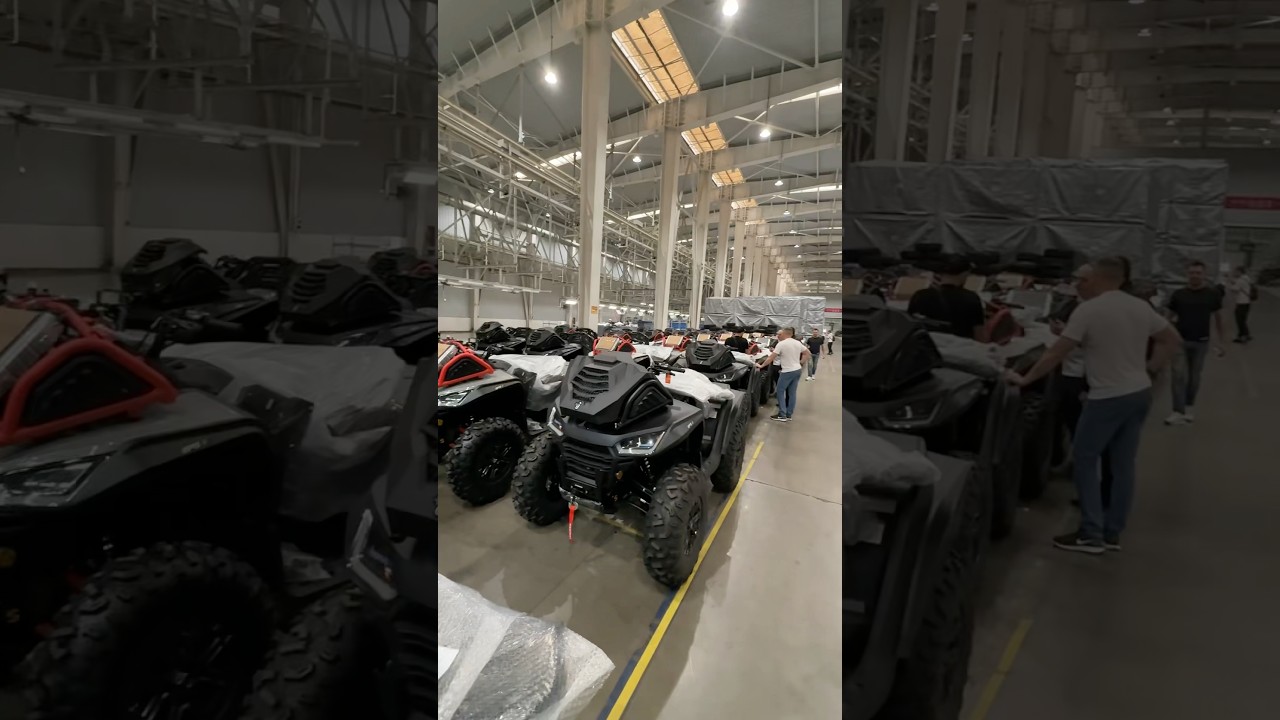 Ждете этот квадроцикл?🚜 Репортаж с завода Segway🛠️⚙️ Масштабы впечатляют🤩 Segway AT10