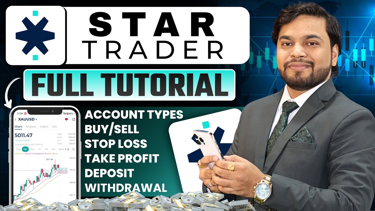 Star Trader Me Forex Trading Kaise Kare | Star Trader Deposit And Withdrawal | How To Use StarTrader