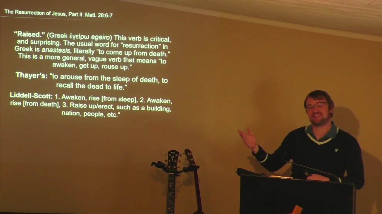 The Resurrection of Jesus, Part II: Matthew 28:6-7