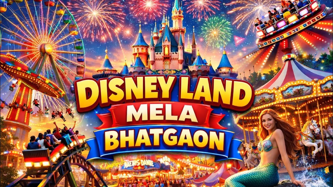 RAIPUR DISNEYLAND MELA 🎡 Jalpari Ka Shocking Performance Dekh Kar Sab Hairaan! 😨