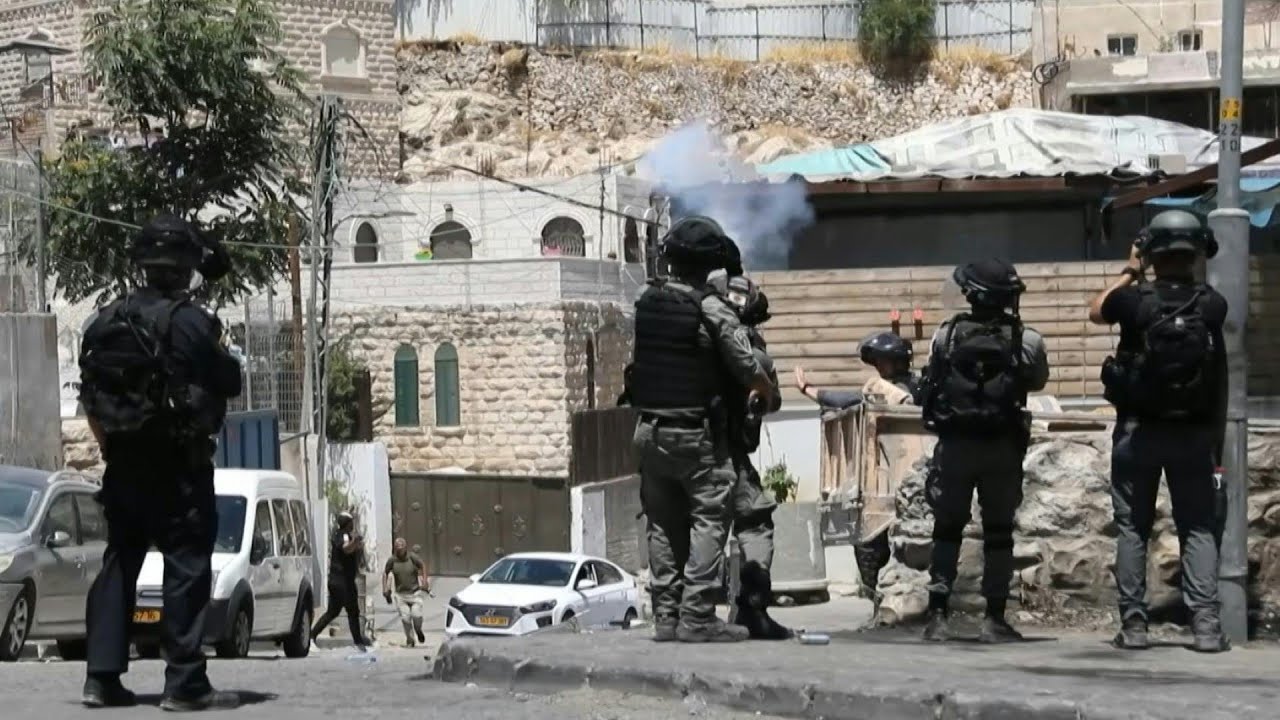 مواجهات بين فلسطينيين والشرطة الإسرائيلية في سلوان في القدس الشرقية | AFP
