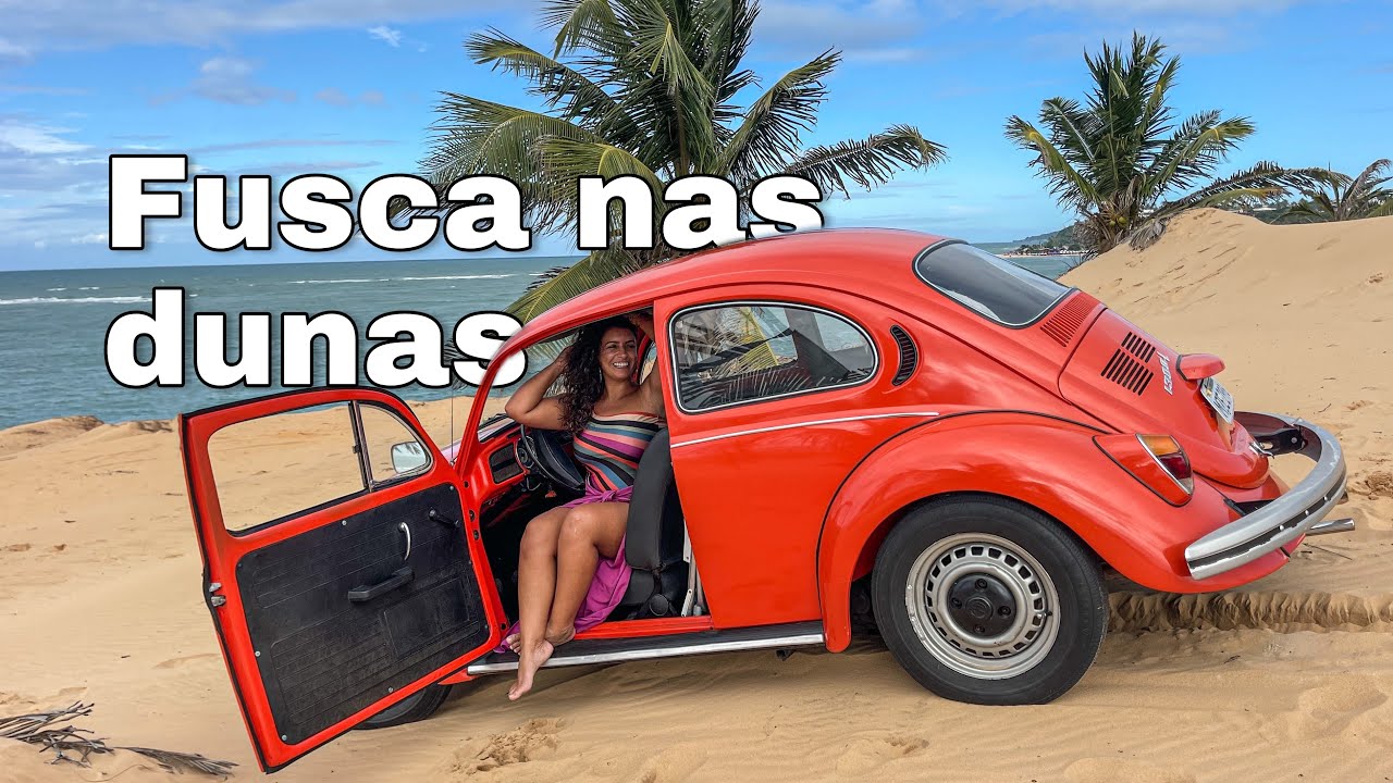 DE NATAL A PIPA-RN, DE FUSCA, PELA PRAIA
