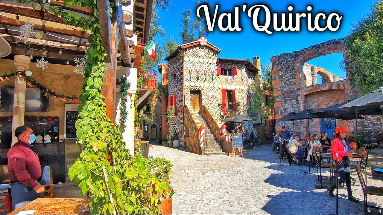 Val'Quirico, Mexico - Authentic Medieval Town in Mexico 4K