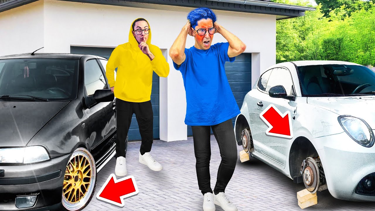 HO RUBATO le RUOTE di TEKNOYD per MODIFICARE la mia AUTO PAGATA 200 EURO😱