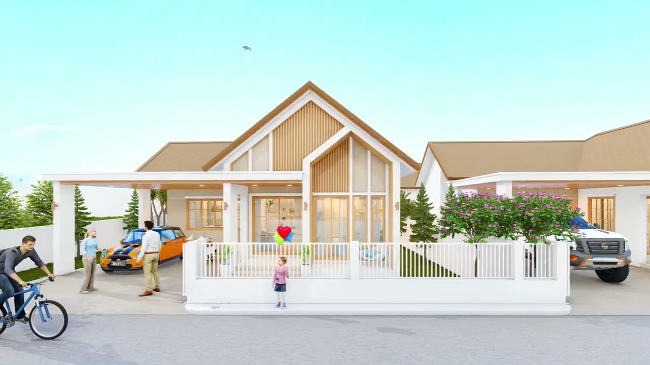 🏡โครงการทิวารินทร์ แกรนด์✨บ้านเดี่ยว 1 ชั้น สไตล์นอร์ดิก-มินิมอล 