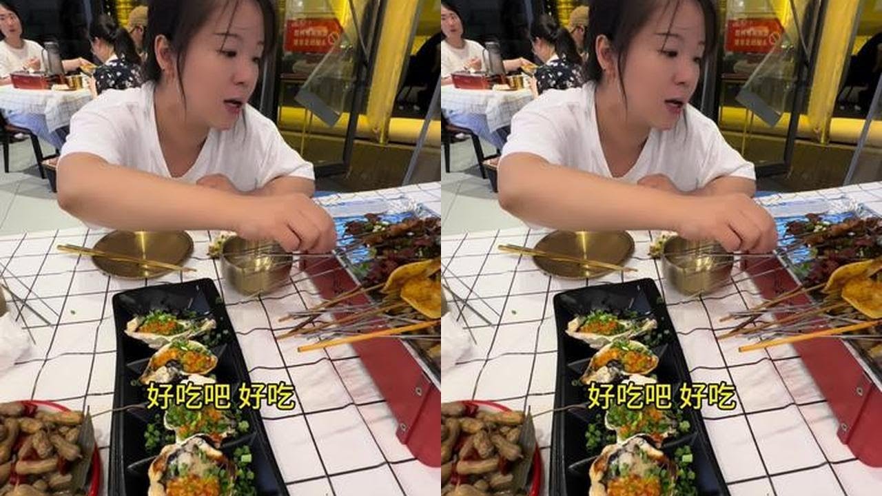 和鹿鹿去吃烧烤#碧春特酿