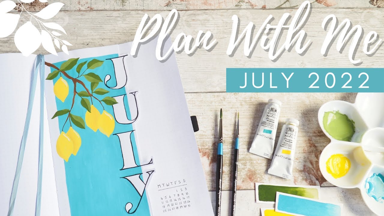 Plan With Me | July 2022 Bullet Journal Set Up