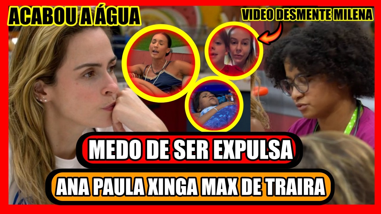 🔥PIOR ATITUDE! JONAS IGNORA ANA PAULA; MILENA APRONTA DENOVO; TRETA MAX E ANA PAULA; BBB26