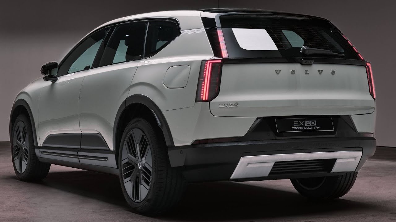 New 2027 Volvo EX60 Cross Country – The Electric SUV Built for Roads AND Wilderness.