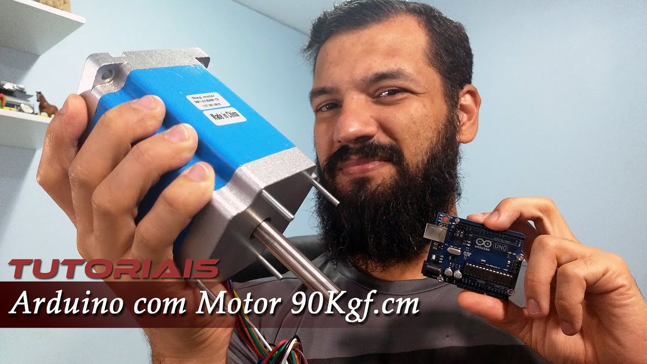 Tutoriais - 03: Ligando um Motor Nema 34 no Arduino | CNCFloripa #012