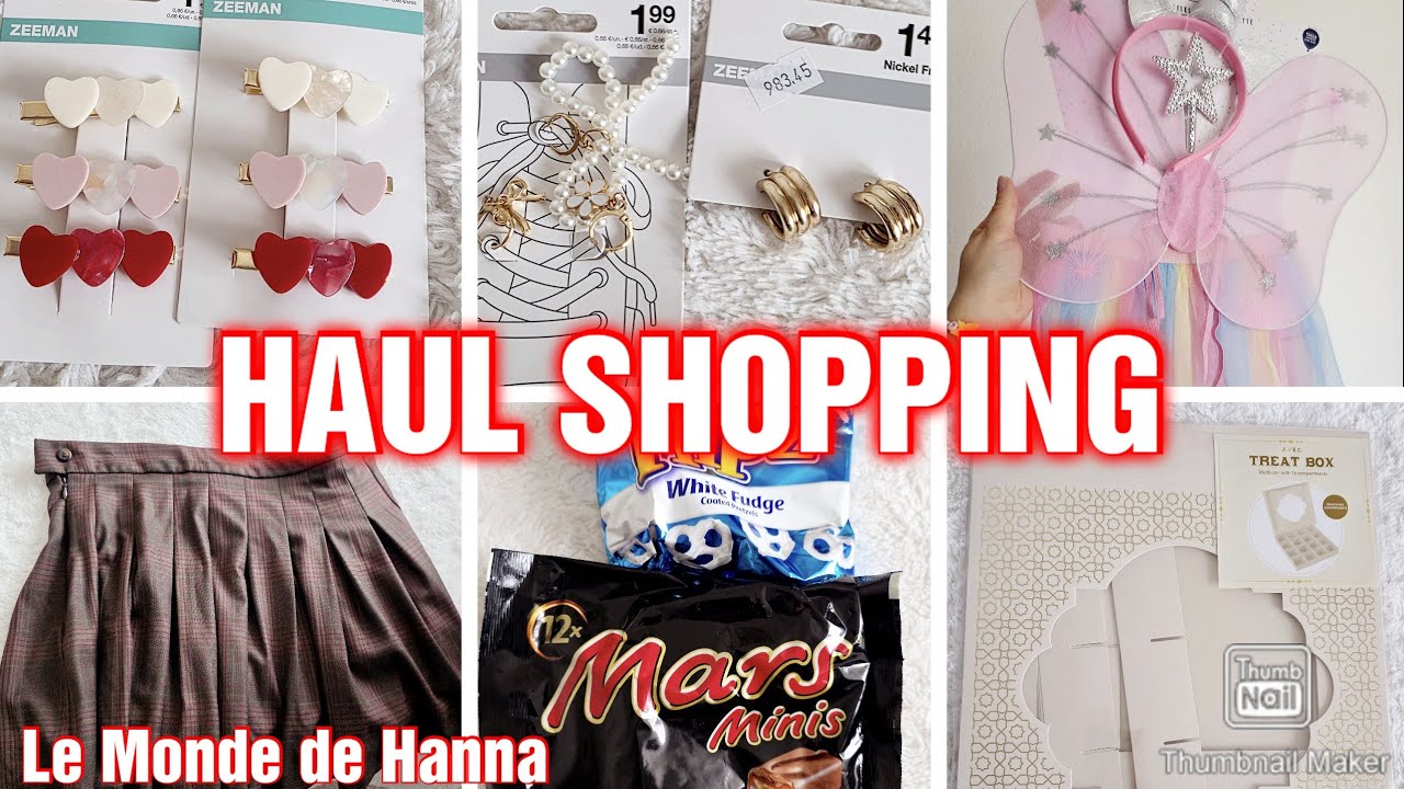 HAUL SHOPPING BONS PLANS 