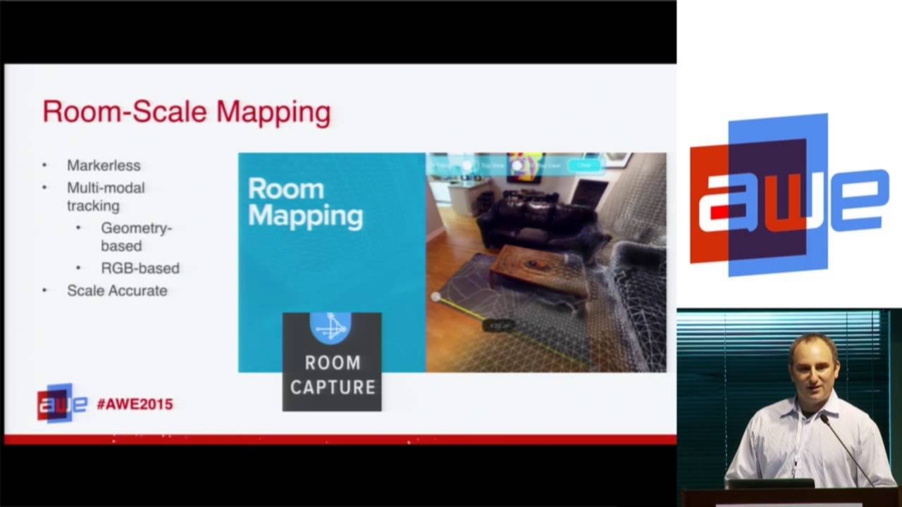 Adam Rodnitzky (Occipital) - Positional tracking and new spatial interactions at AWE 2015