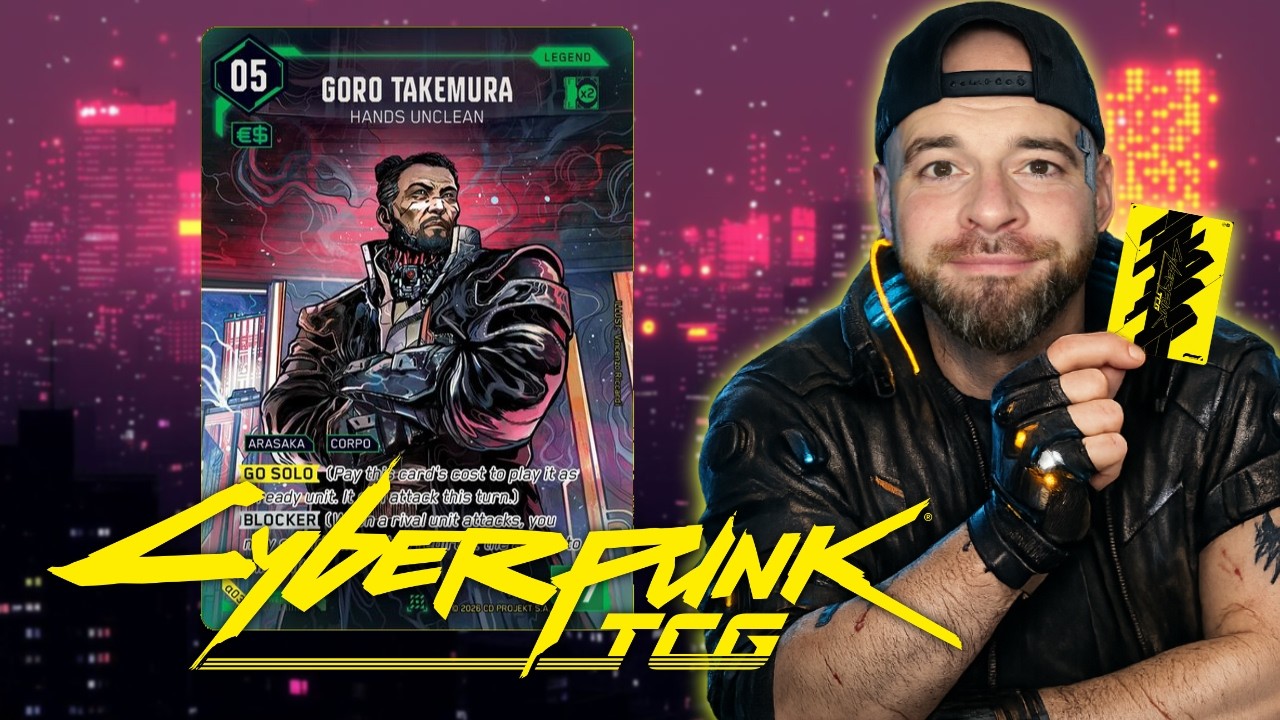 Auf gehts nach Night City! | Wie gut ist das neue CYBERPUNK TCG?