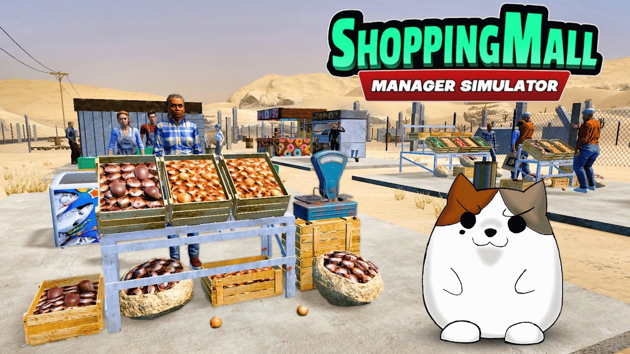 ShoppingMall: Manager Simulator Early First Look! | New Mall Sim! Full Game! Ep 1