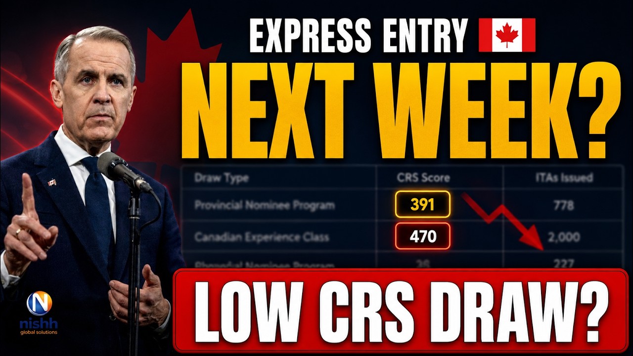Next Express Entry Draw Prediction 2026: Chance for Low CRS Candidates? | Canada PR Update