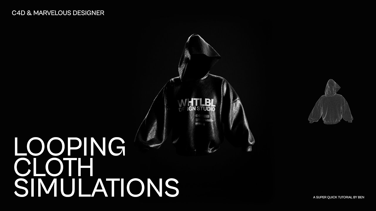 Looping Simulations from Marvelous Designer in Cinema 4D