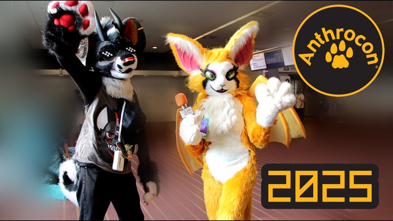 🐾🦊ANTHROCON 2025: FIDGET'S HILARIOUS INTERVIEW TOUR! -- [ PART 2/2 ]