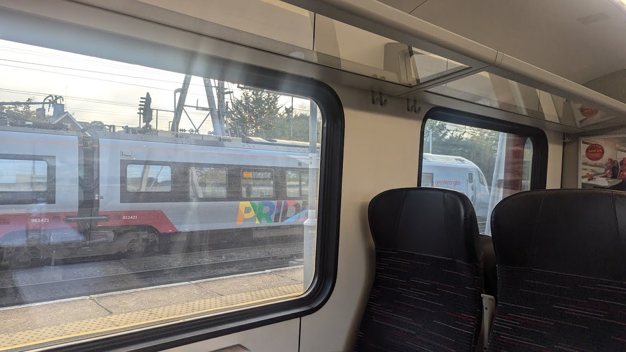Greater Anglia full journey Felixstowe to Ipswich 25/10/2024