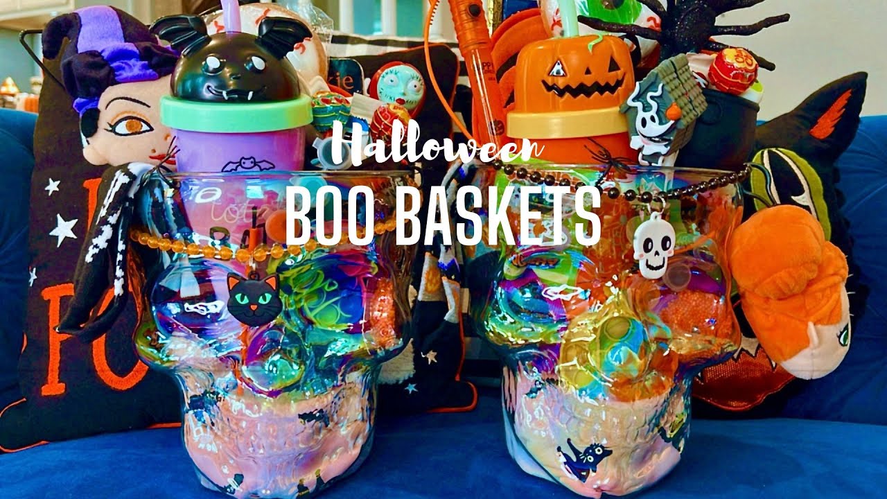HALLOWEEN BOO BASKET IDEAS || WHAT'S IN MY KIDS BOO BASKET 2023