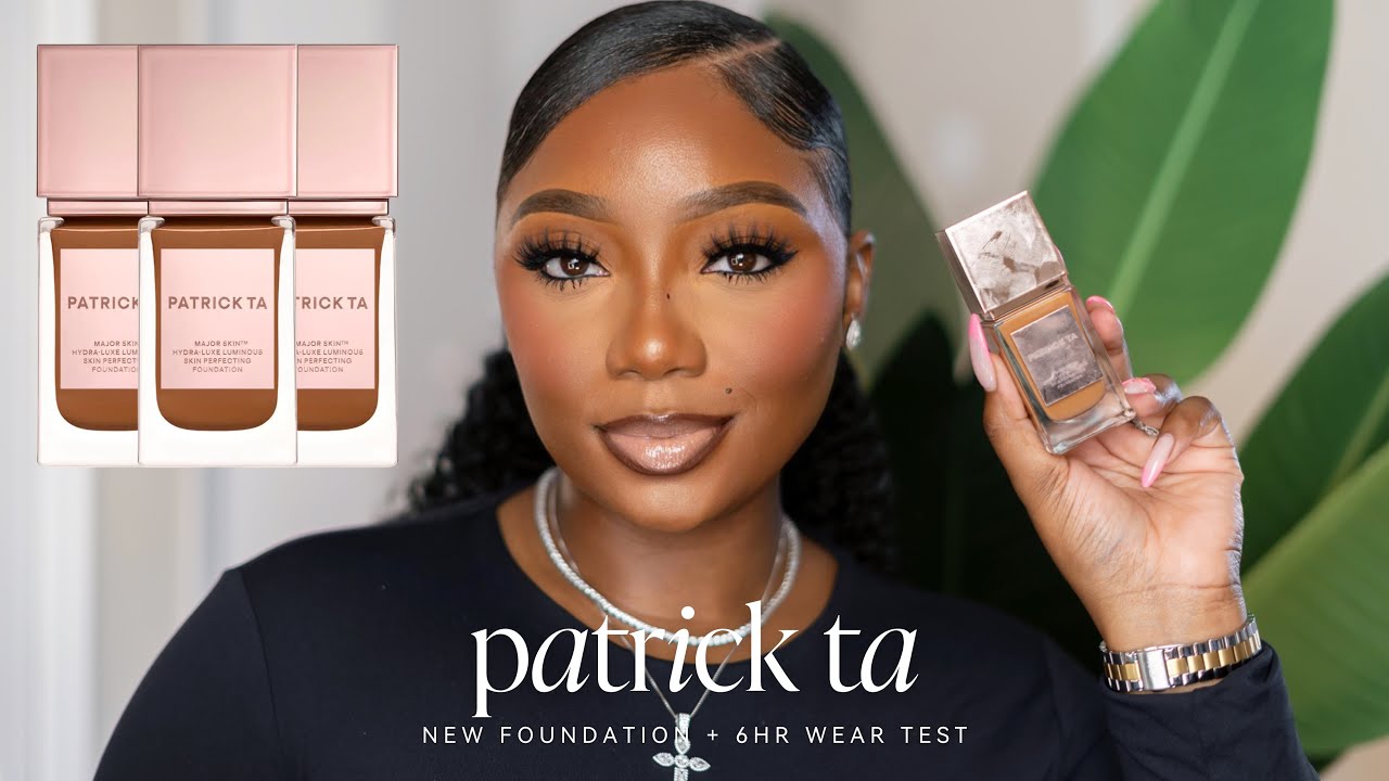НОВИНКА* Patrick Ta Major Skin Hydra-Luxe Luminous Foundation + 6-часовой тест на стойкость | Там...