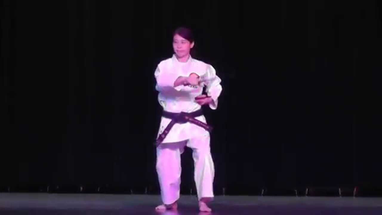 Iha Sayuri Sensei Demonstrating Sai Dai San