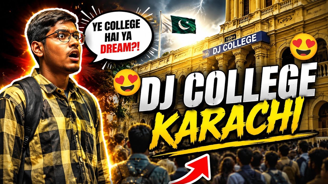 😍DJ SINDH GOVT. SCIENCE COLLEGE KARACHI | RAYYAN HAIDER ALI VLOG 