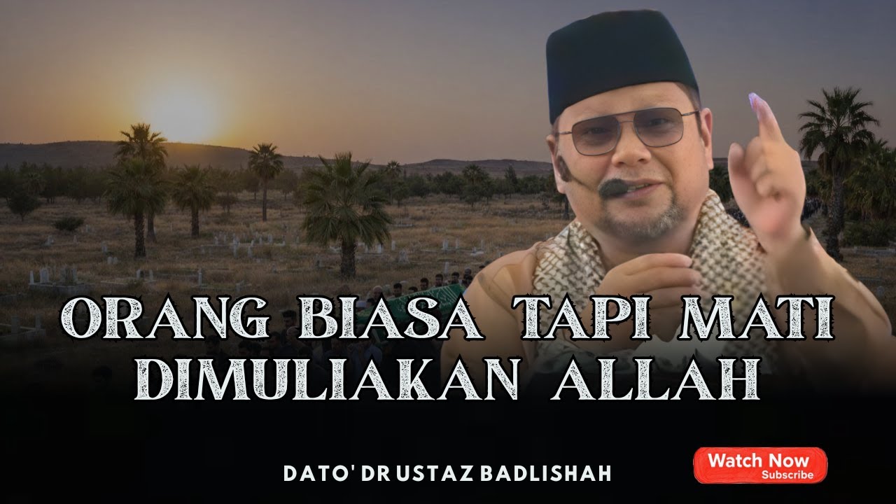 MATI DALAM KEMULIAAN | ZAKAT MANA MILIK KITA | USTAZ BADLISHAH