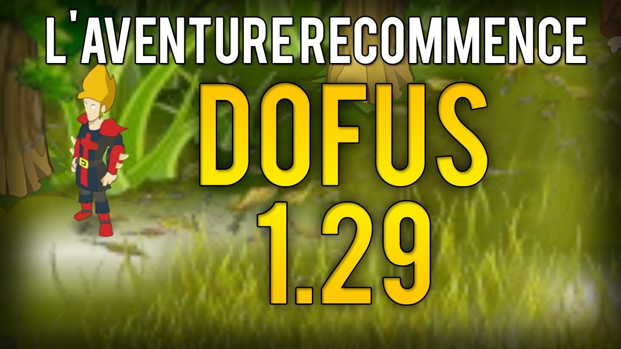 [Dofus 1.29] L'aventure recommence - La création de mon Iop - [Episode 1]