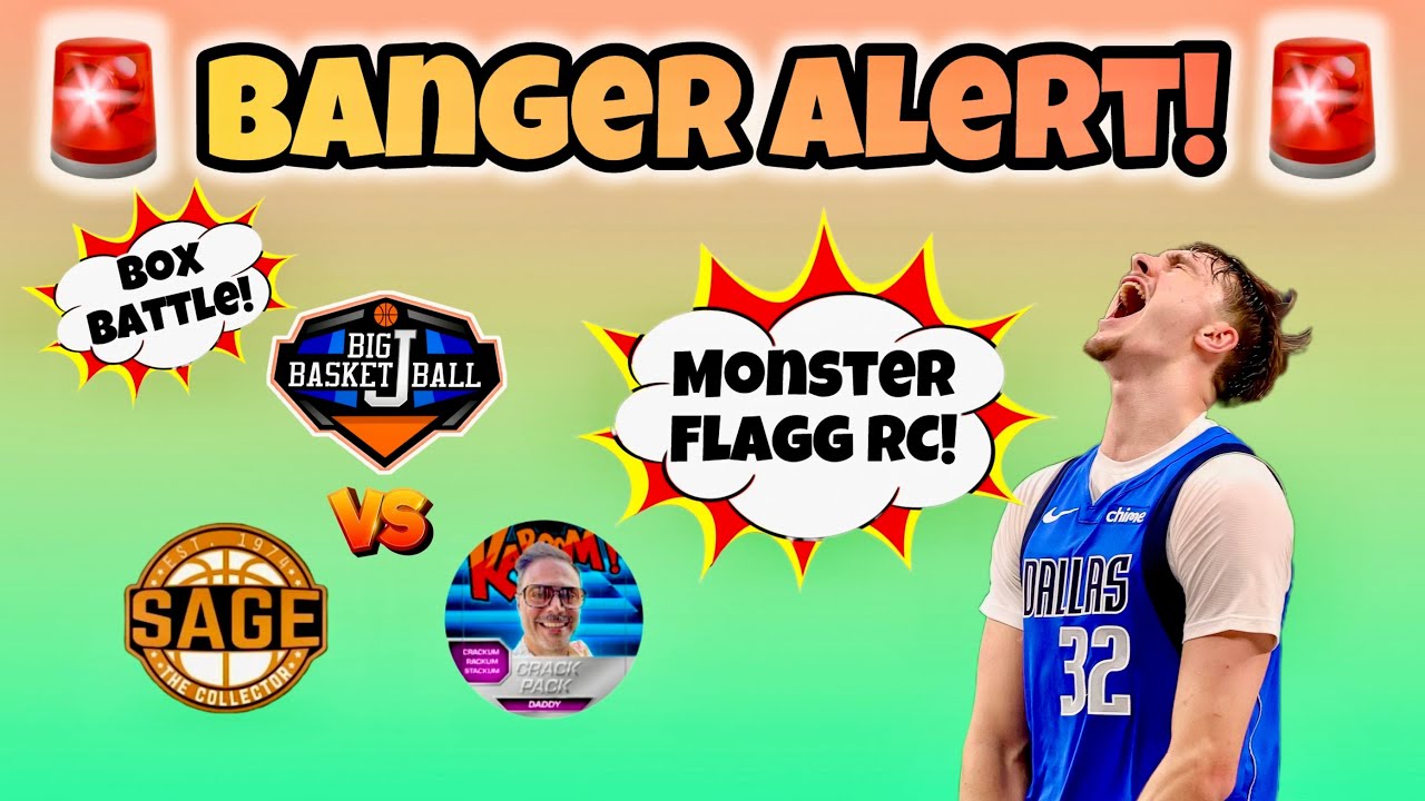 🚨BANGER ALERT!🚨MONSTER Cooper Flagg Rookie! 🔥🔥 Box BATTLE vs @SageTheCollector & @TheCrackPackDaddy 