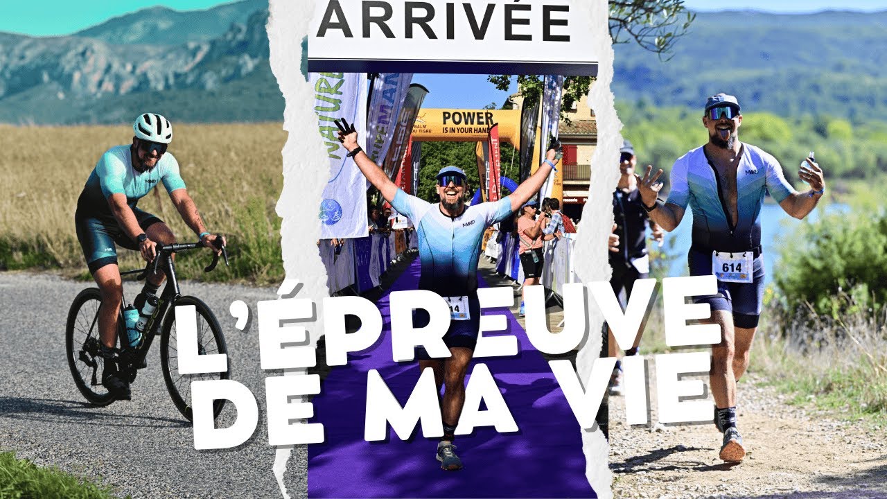 CE QUE M'A APPRIS MON PREMIER TRIATHLON L (À 38 ANS)