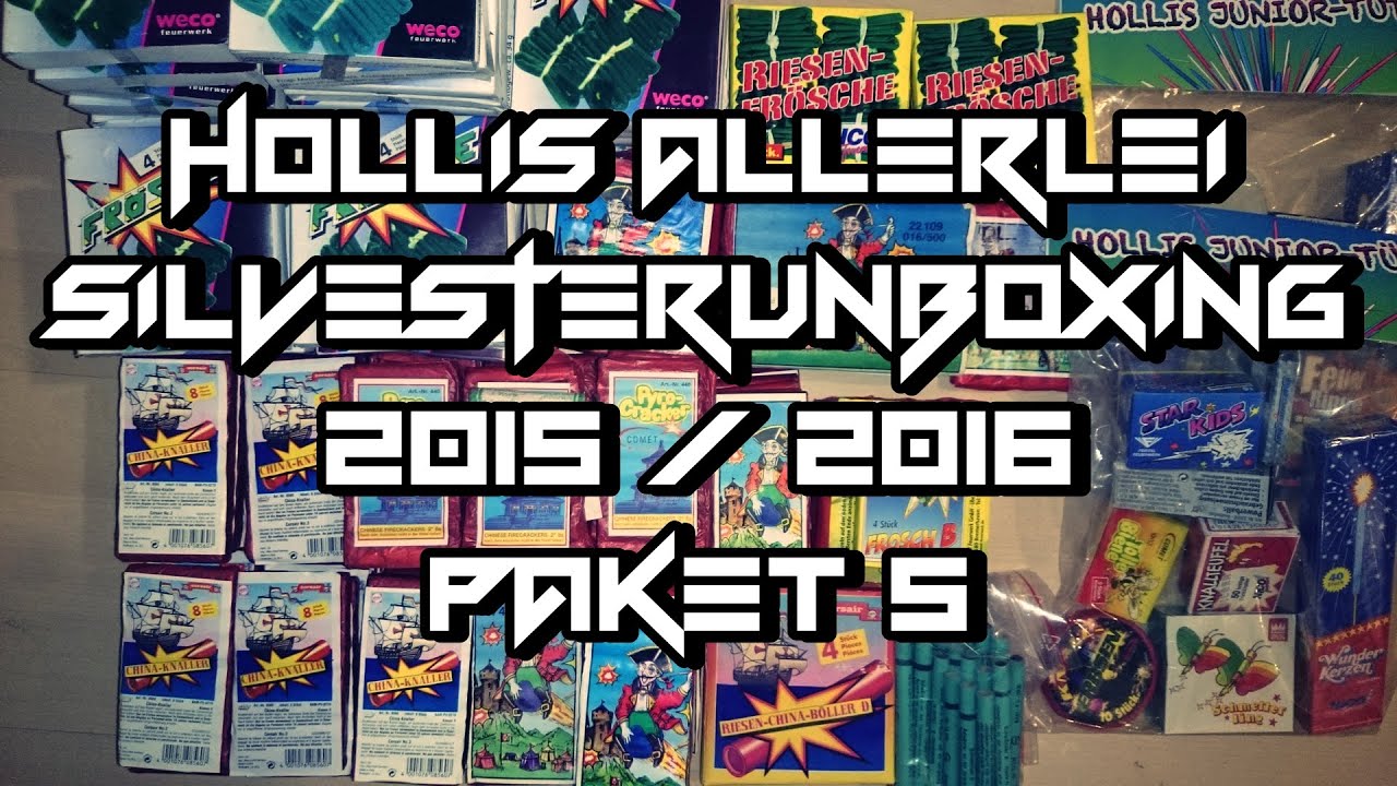 Hollis Allerlei Silvester Unboxing - Paket #5 [2015/2016]