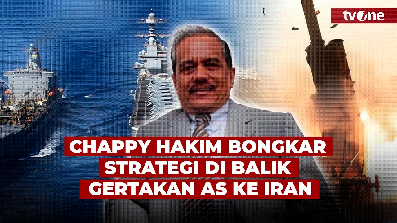 AS Hanya Gertak Sambal ke Iran? Chappy Hakim: Dia Tidak Akan Menyerang | tvOne