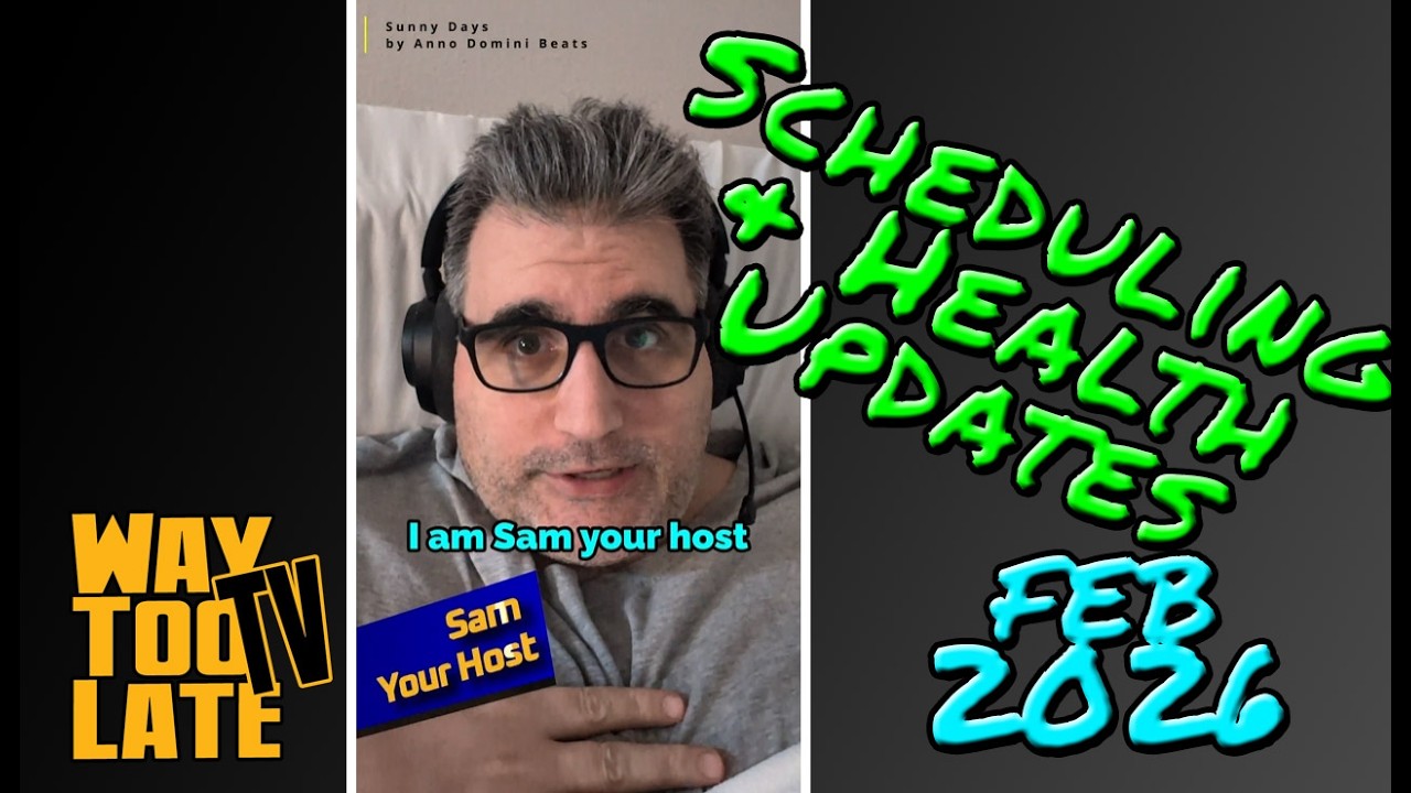 Sam's February Schedule and Health Update!