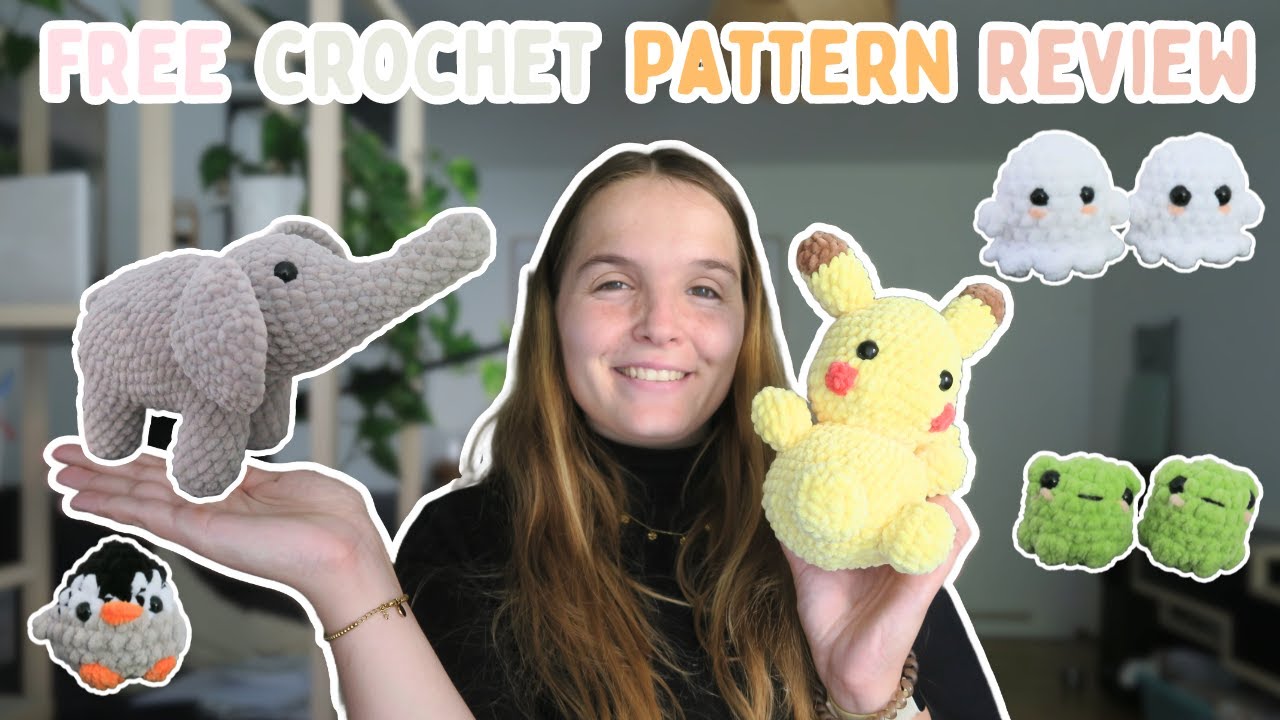 Testing & reviewing FREE crochet amigurumi patterns ✨ Market prep friendly patterns 🧸