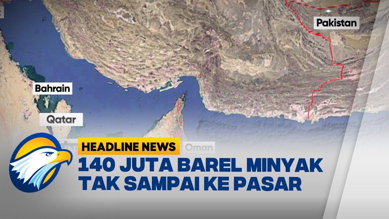 [HEADLINE NEWS 09/03] Minyak Mentah Dunia Melonjak Tajam, Level Tertinggi Sejak 2022