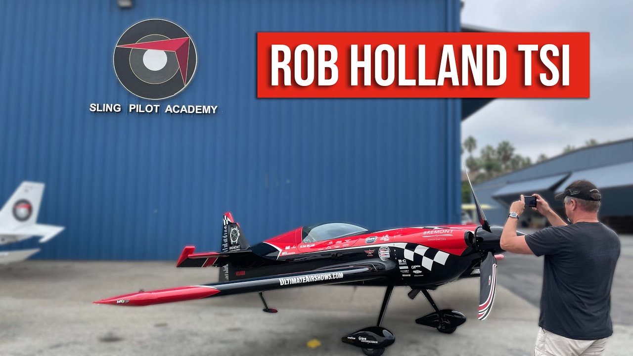 10x US Aerobatic Champion Rob Holland Flies the Sling TSi