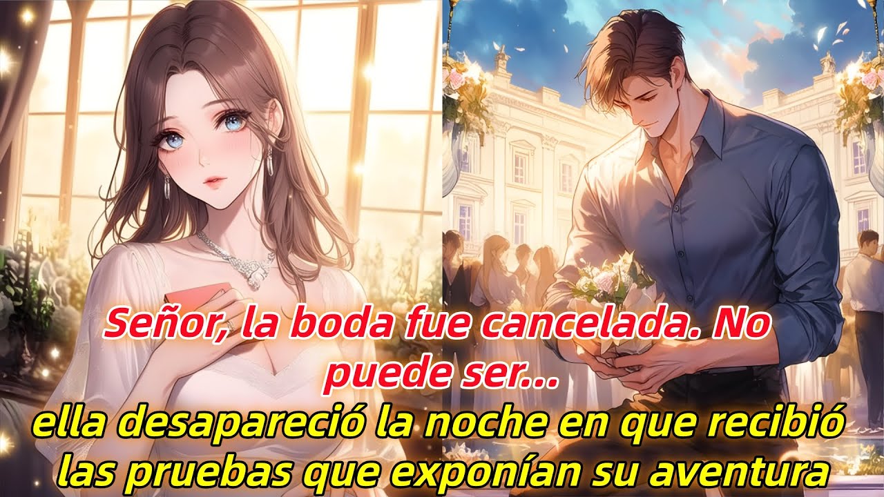 Señor, la boda fue cancelada. Ella desapareció la noche en que recibió las pruebas de su aventura.