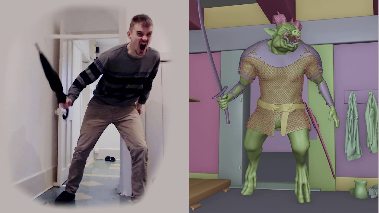 Character and Animation Breakdown of Trolloc Attack