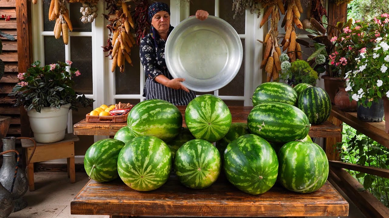 Самые простые летние угощения из арбуза 🍉