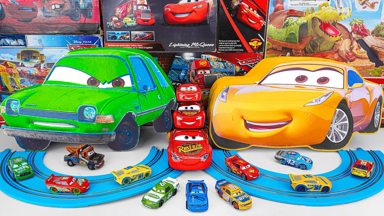 Disney Pixar Cars Unboxing Review | Lightning McQueen, Mack, Doc Hudson, Chick Hicks, Snot Rod
